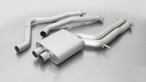 Audi RS6 C7 Avant Performance Exhaust - Front - Remus - Resonated Center Section - `13-`27